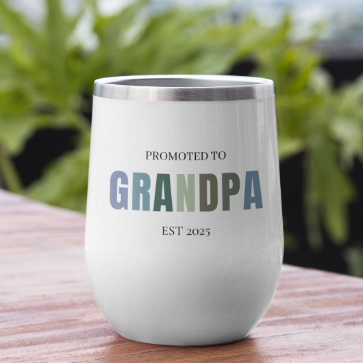 Gepromoveerd tot Grandpa EST 2025 | neutrale paste