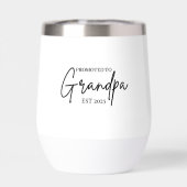 Gepromoveerd tot Grandpa EST 2025 | Nieuw opa cade (Achterkant)