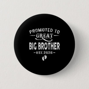 Gepromoveerd tot Great Big Brother 2026 Zwangersch Ronde Button 5,7 Cm