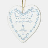 Gepromoveerd tot Grootouders Kerst Ornament (Links)