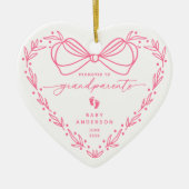 Gepromoveerd tot Grootouders Kerst Ornament (Voorkant)