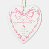 Gepromoveerd tot Grootouders Kerst Ornament (Links)