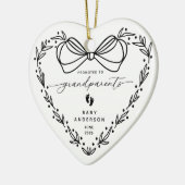 Gepromoveerd tot Grootouders Kerst Ornament (Links)