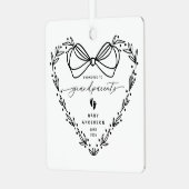 Gepromoveerd tot Grootouders Kerst Ornament (Voorkant links)