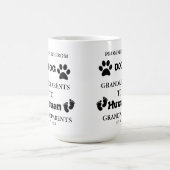 Gepromoveerd tot grootouders zwangerschapsaankondi koffiemok (Center)