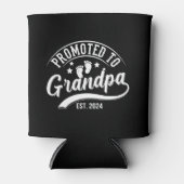 Gepromoveerd tot grootvader EST 2024 Blikjeskoeler (Voorkant)