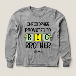 Gepromoveerd tot grote broer naam beste jaar groen