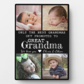 Gepromoveerd tot Grote Oma 4 Fotocollage Fotoplaat (voorkant)