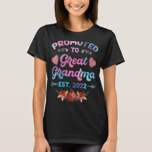 Gepromoveerd tot Grote Oma New Nana Grammy om GI t T-shirt