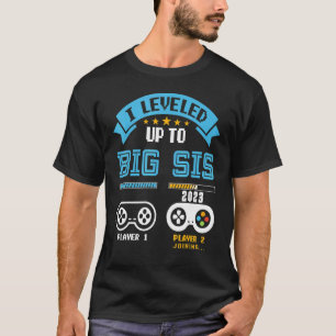 Gepromoveerd tot grote zus 2023 Schattig ik ga het T-shirt