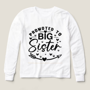 Gepromoveerd tot grote zus, grote broer shirt, 202