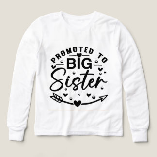 Gepromoveerd tot grote zus, grote broer shirt, 202