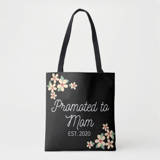 Gepromoveerd tot mama. 2020 tote bag (Voorkant)