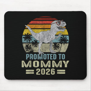 Gepromoveerd tot Mama 2026 T Rex Dinosaur Family M Muismat