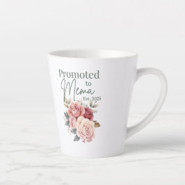 Gepromoveerd tot Mema Mok – Floral Grootmoeder Gif