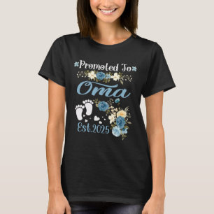 Gepromoveerd tot OMA EST 2025 Moederdag Nieuw OMA T-shirt