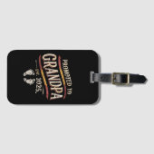 Gepromoveerd tot opa 2025 opa est 2025 bagagelabel (Voorkant (horizontaal))