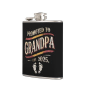 Gepromoveerd tot opa 2025 opa est 2025 heupfles (Links)