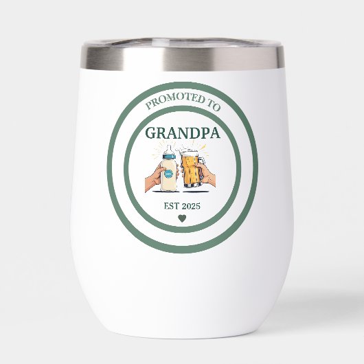 Gepromoveerd tot Opa Est. 2025 (Achterkant)