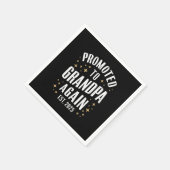 Gepromoveerd tot Opa Opa 2025 Binnenkort Opa Servet (Hoek)