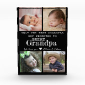 Gepromoveerd tot overgrootvader 4 Afbeelding Colla Fotoblokken (Voorkant)