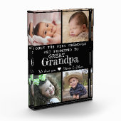 Gepromoveerd tot overgrootvader 4 Afbeelding Colla Fotoblokken (Links)