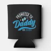 Gepromoveerd tot papa 2024 papa te zijn 2024 blikjeskoeler (Achterkant)