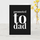 Gepromoveerd tot papa New Daddy Kaart (Gele Bloem)