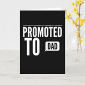 Gepromoveerd tot papa New Daddy Kaart (Gele Bloem)