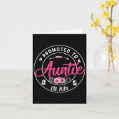 Gepromoveerd tot tante 2025 Moederdag eerste keer  Kaart (Gele Bloem)