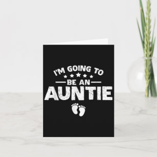 Gepromoveerd tot Tante Baby Aankondiging in Going