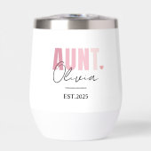 Gepromoveerd tot Tante Est 2025 | Gepersonaliseerd (Voorkant)