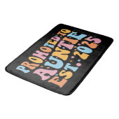 Gepromoveerd tot tante Est. 2025 III Badmat (Gekanteld)