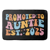 Gepromoveerd tot tante Est. 2025 III Badmat (Voorkant)