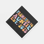 Gepromoveerd tot tante Est. 2025 III Servet (Hoek)