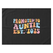 Gepromoveerd tot tante Est. 2025 III Tafelkleed (Voorkant (Horizontaal))