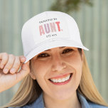 Gepromoveerd tot Tante Est 2025 | Nieuwe tante cad Trucker Pet<br><div class="desc">Vier de spannende promotie naar tante met deze stijlvolle "Promoted to Tante EST 2025" trucker hat! Met een zacht pastelkleurpalet en een vet tekstontwerp is het de perfecte accessoire voor het aankondigen van uw nieuwe titel tijdens baby showers, familiebijeenkomsten of casual alledaagse draag. Maakt een doordacht en leuk cadeau voor...</div>