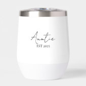 Gepromoveerd tot tante EST 2025 | tante die voor h (Voorkant)