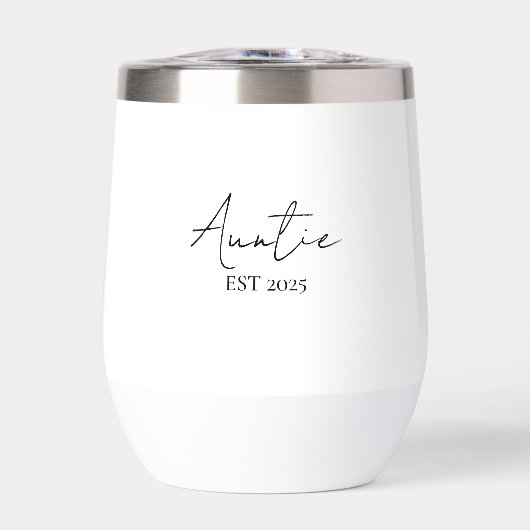 Gepromoveerd tot tante EST 2025 | tante die voor h (Voorkant)