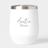 Gepromoveerd tot tante EST 2025 | tante die voor h (Achterkant)