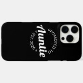 Gepromoveerd tot tante Est. 2026 I Case-Mate iPhone Case (Achterkant (horizontaal))