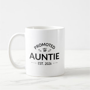 Gepromoveerd tot tante Est. 2026 II Koffiemok