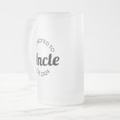 Gepromoveerd tot Uncle Est. 2024 I Matglas Bierpul (Voorkant links)