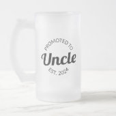 Gepromoveerd tot Uncle Est. 2024 I Matglas Bierpul (Links)