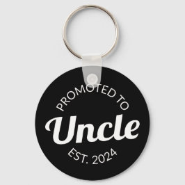 Gepromoveerd tot Uncle Est. 2024 I Sleutelhanger