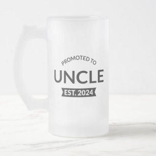 Gepromoveerd tot Uncle Est. 2024 II Matglas Bierpul