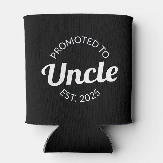 Gepromoveerd tot Uncle Est. 2025 I Blikjeskoeler (Achterkant)