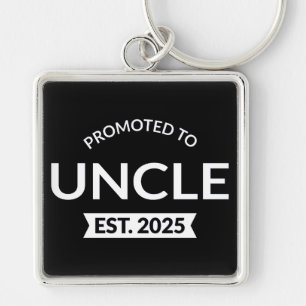 Gepromoveerd tot Uncle Est. 2025 II Sleutelhanger