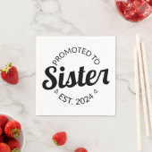 Gepromoveerd tot zuster Est. 2024 I Servet (Insitu)