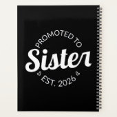Gepromoveerd tot zuster Est. 2026 I Planner (Achterkant)